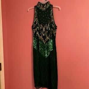 Vintage Green Dress